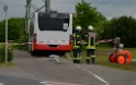 Schwerer Bus Unfall Koeln Porz Gremberghoven Neuenhofstr P058